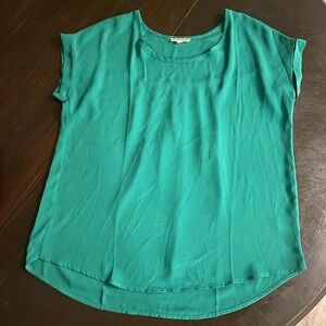 Green blouse